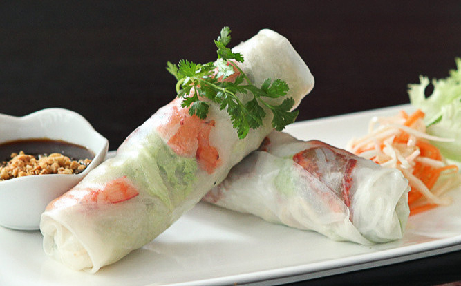 Goi Cuon Tom - Sommerrollen (2 Stk.)