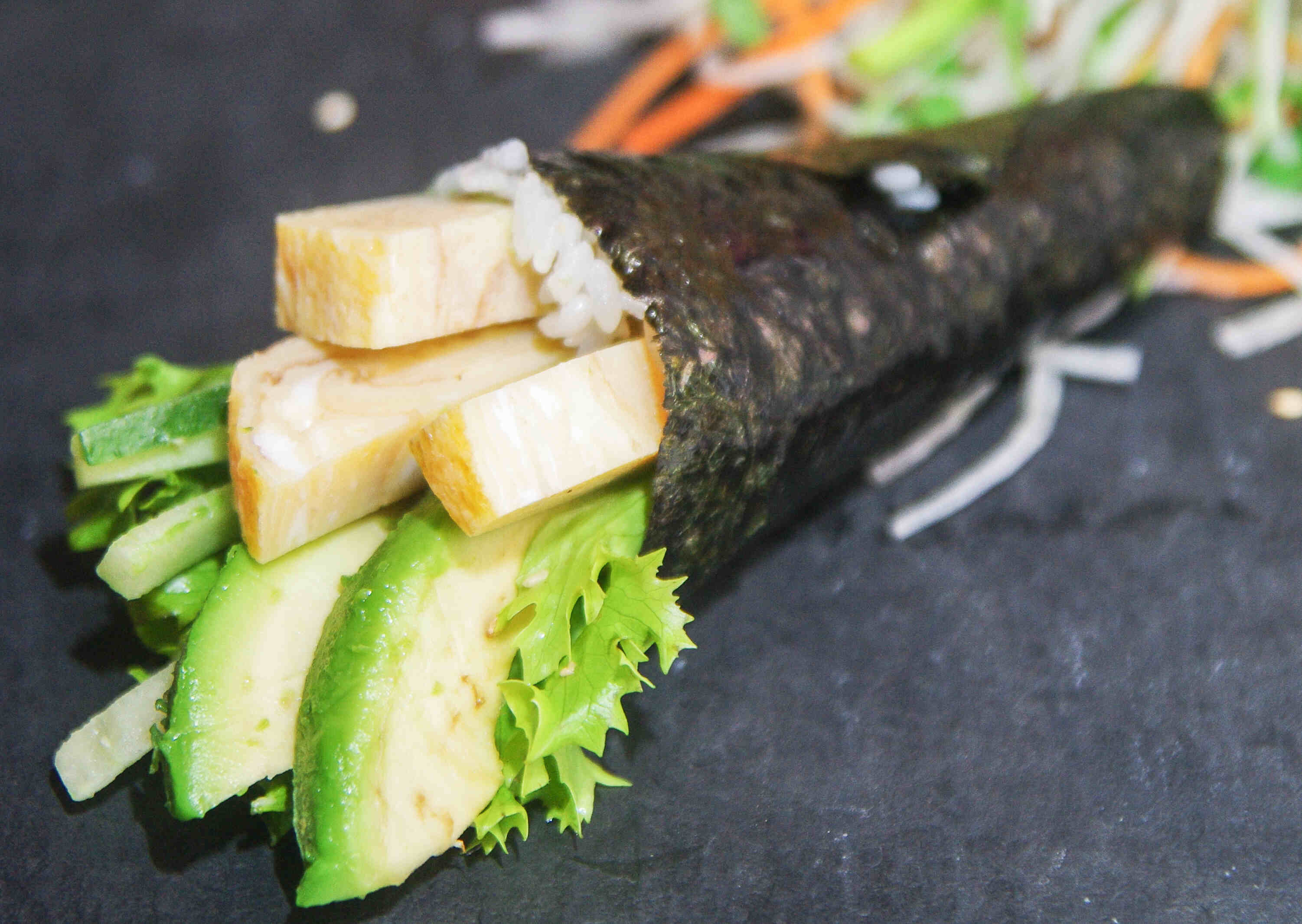 INARI AVOCADO TEMAKI (vegetarisch)